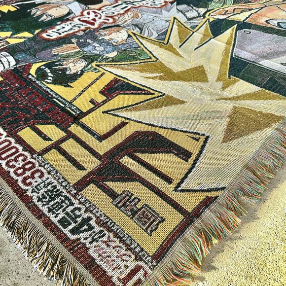 Anime Woven Tapestry Blanket – Large Naruto Wall Art Throw - Picture 5 of 5